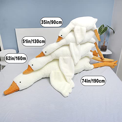 Giant Kawaii Goose Plush Pillow Toy