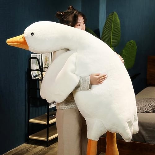 Giant Kawaii Goose Plush Pillow for Kids & Adults