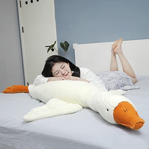 Giant Kawaii Goose Plush Pillow Toy