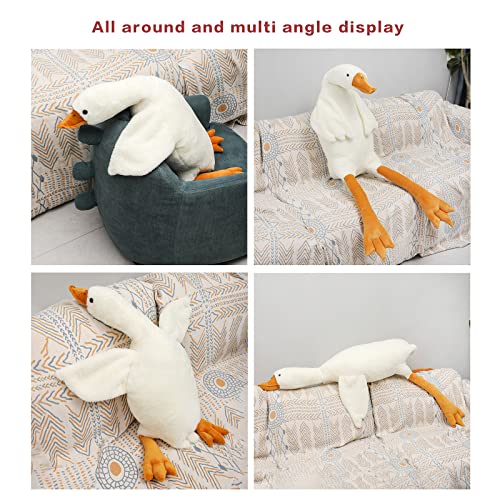 Giant Kawaii Goose Plush Pillow Toy