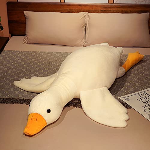Giant Kawaii White Goose Plush Pillow Toy