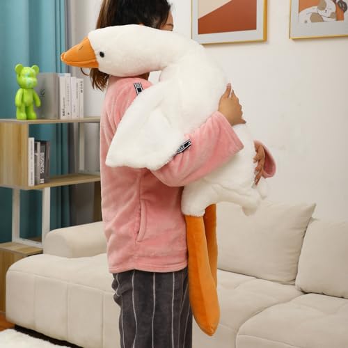 Giant Kawaii Goose Plush Toy - 36 Inches