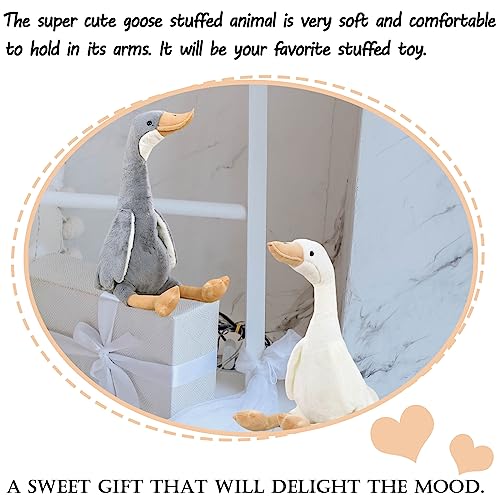 Cuddly 15.7" Kawaii Goose Plush Toy