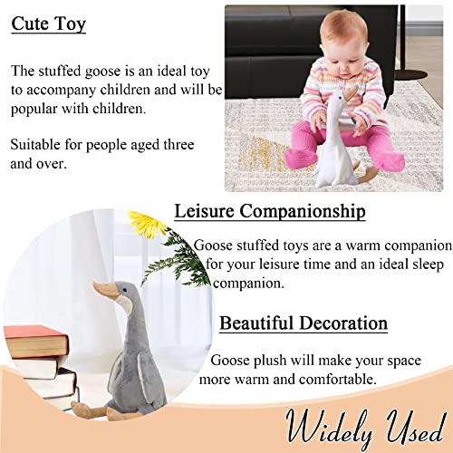 Cuddly 15.7" Kawaii Goose Plush Toy