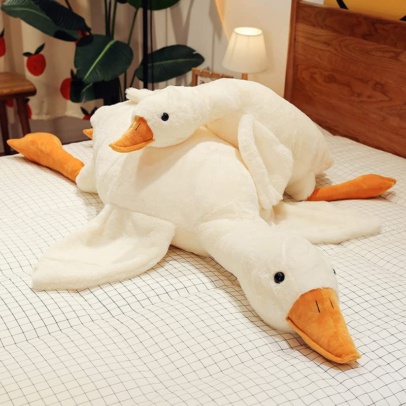 Cute 20-Inch Goose Plush Pillow Toy