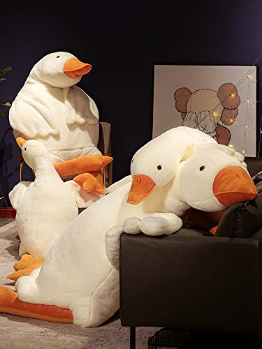 Cute 20-Inch Goose Plush Pillow Toy