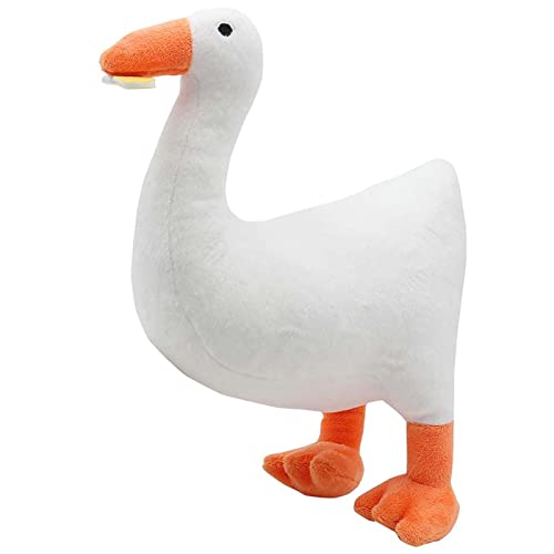 Kawaii Soft Goose Plush Toy with Knife