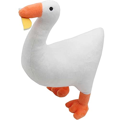 Kawaii Soft Goose Plush Toy with Knife