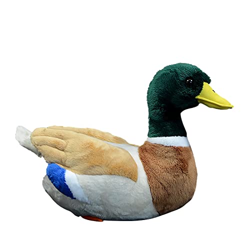 Lifelike Kawaii Mallard Duck Plush Toy 12.2