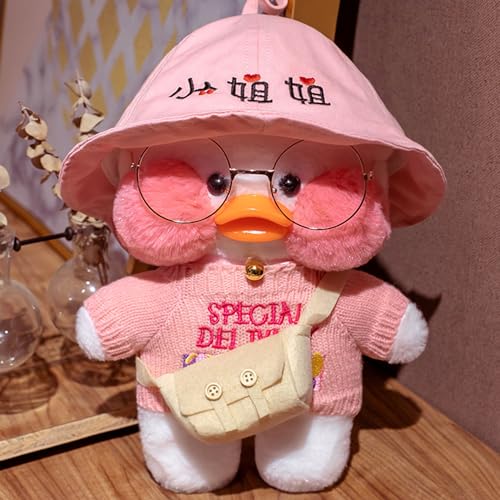 MOMIU Kawaii Duck Plush Toy Set with Outfits