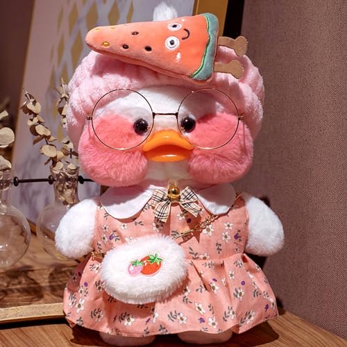 MOMIU Kawaii Duck Plush Toy Set with Outfits