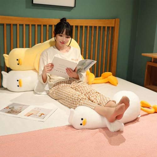 Kawaii Peach Cat Long Duck Plush Toy