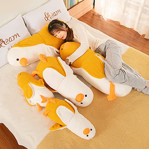 Cute 19.6-Inch White Duck Plush Toy