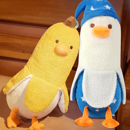 Kawaii Peach Cat Banana Duck Plush Pillow Toy