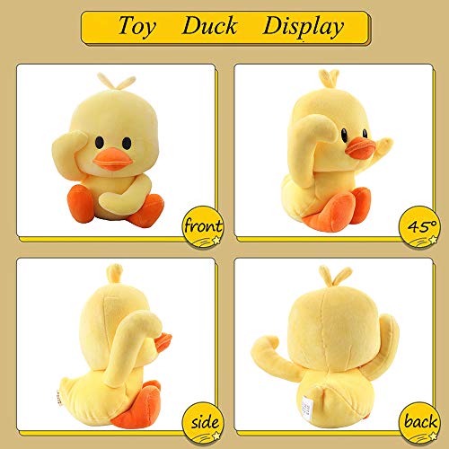 11.8" Kawaii Yellow Plush Duck Stuffed Toy