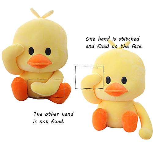 11.8" Kawaii Yellow Plush Duck Stuffed Toy