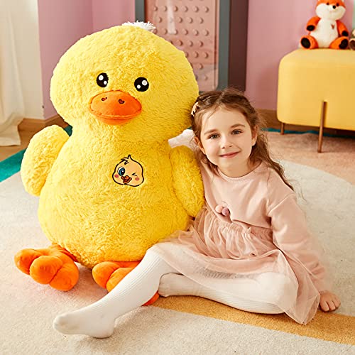 Giant Cute Yellow Duck Kawaii Plush Toy