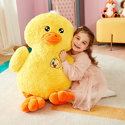 Giant Cute Yellow Duck Kawaii Plush Toy