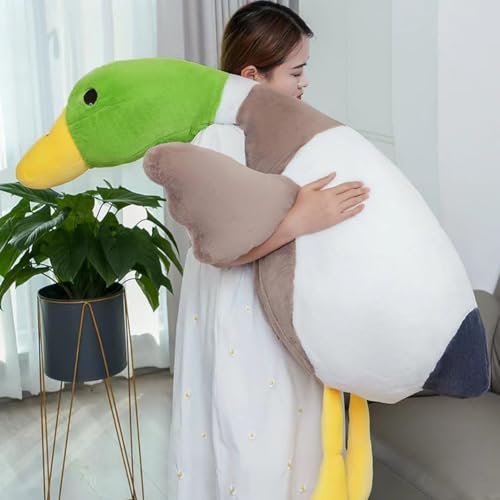 Giant Mallard Duck Kawaii Plush Pillow Toy