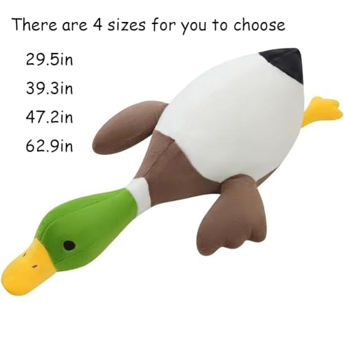 Giant Mallard Duck Kawaii Plush Pillow Toy