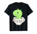 Kawaii Tea-Rex Plush Dinosaur Toy