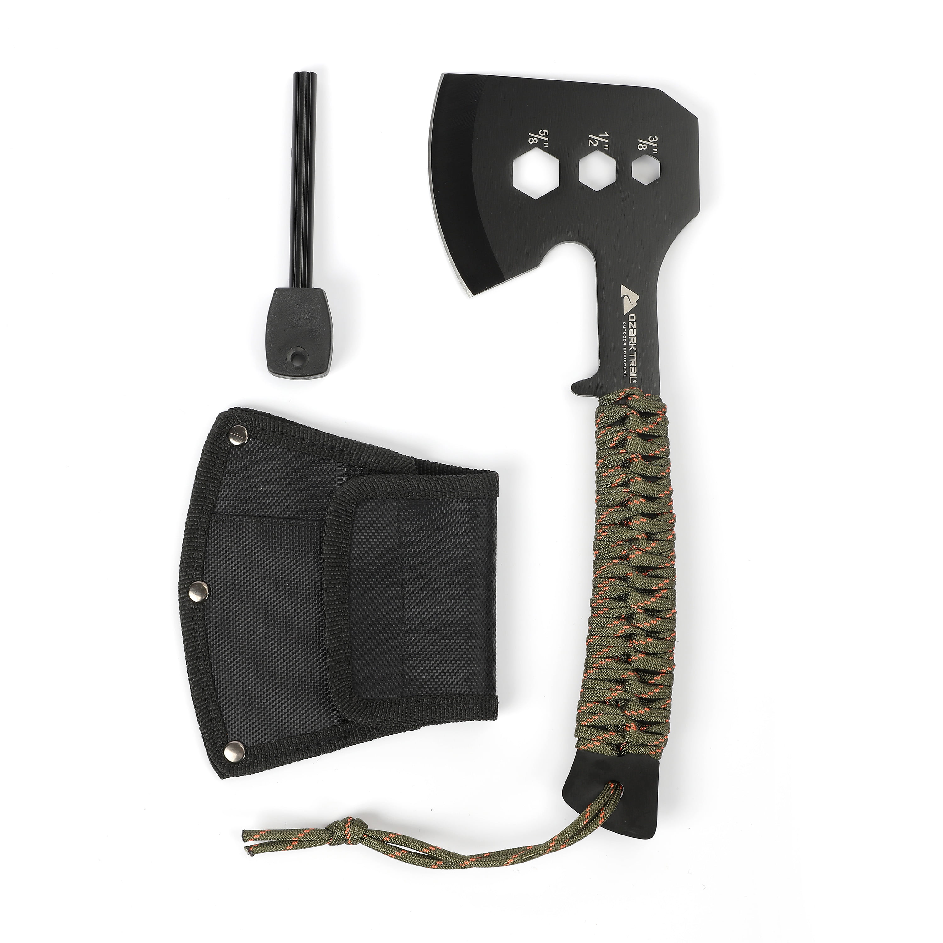 Paracord Hatchet with Fire Starter Package
