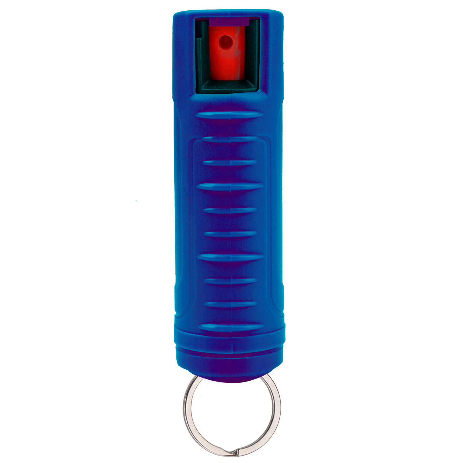 2-PACK BURN Pepper Spray Keychains - Blue