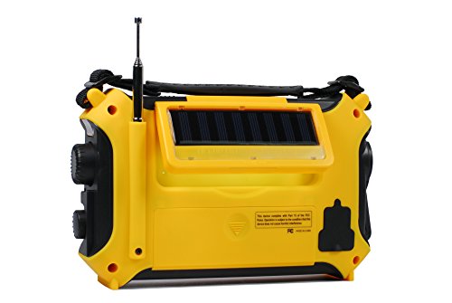 5-in-1 Emergency Solar Radio with Charger