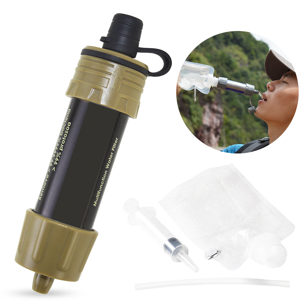 Portable Water Purifier for Camping & Emergencies