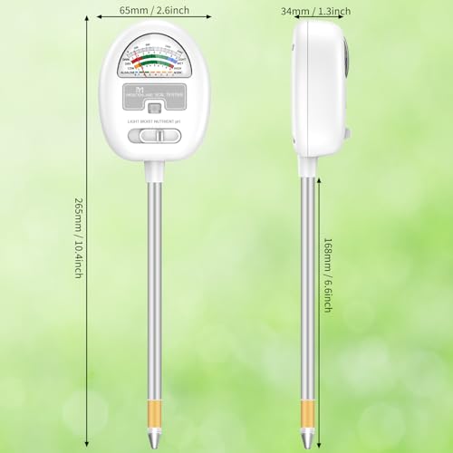 4-in-1 Soil Moisture and pH Meter