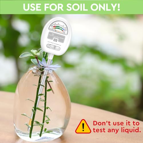 4-in-1 Soil Moisture and pH Meter