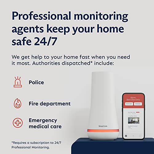 SimpliSafe 8-Piece Wireless Home Security System