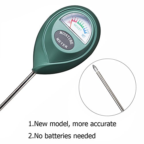 XLUX Soil Moisture Meter for Indoor and Outdoor Plants