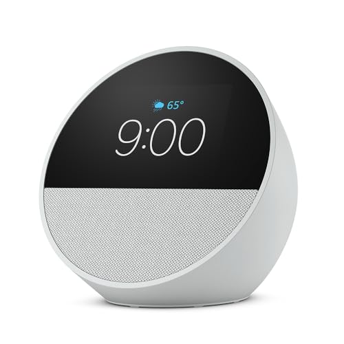Echo Spot 2024: Smart Alarm Clock with Alexa