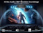 GooDee 4K Smart Projector with 5G WiFi & Bluetooth