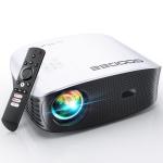 GooDee 4K Smart Projector with 5G WiFi & Bluetooth