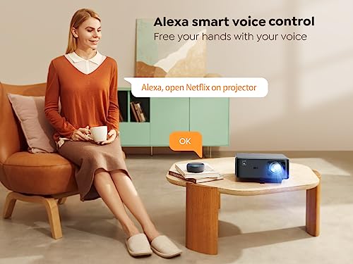 YABER K2s 4K Outdoor Projector with Android TV