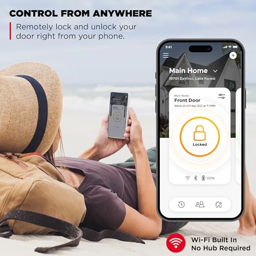 Kwikset Halo Wi-Fi Keyless Entry Smart Lock