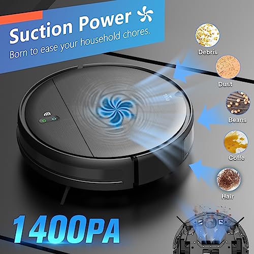 Smart Robot Vacuum and Mop Combo with WiFi