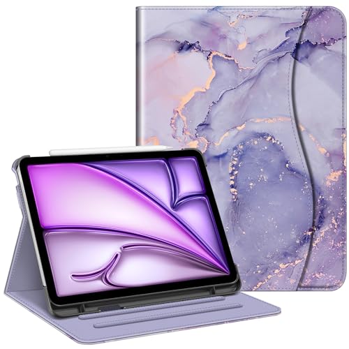 Lilac Marble Case for iPad Air 11-inch