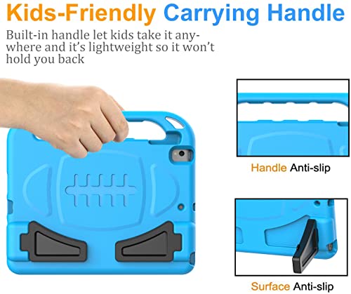 BMOUO Kids Case for iPad 10.2" - Blue