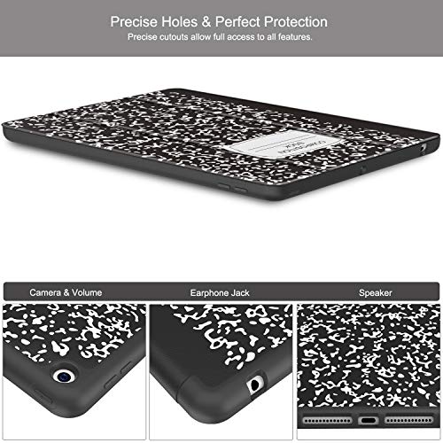 Soke iPad 10.2 Case with Pencil Holder - Black