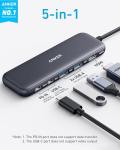 Anker 332 5-in-1 USB-C Hub with 4K HDMI
