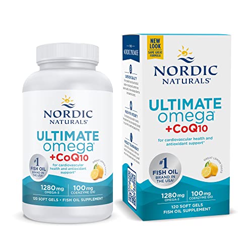 Nordic Naturals Ultimate Omega + CoQ10 Soft Gels