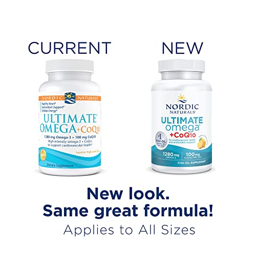 Nordic Naturals Ultimate Omega + CoQ10 Soft Gels