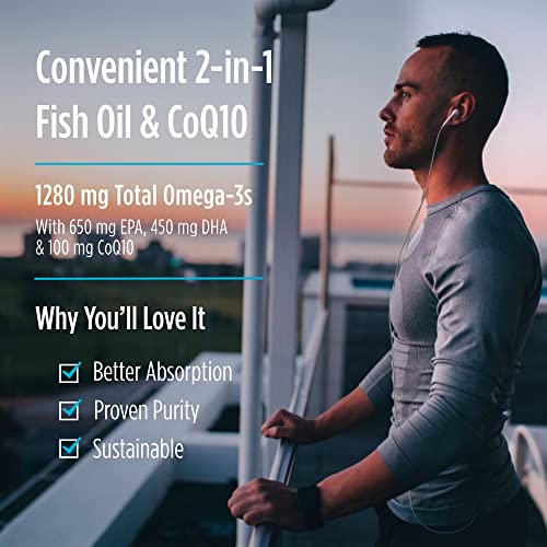 Nordic Naturals Ultimate Omega + CoQ10 Soft Gels