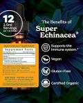 Certified Organic Echinacea Liquid Extract - 1oz