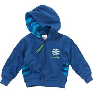 Igglepiggle Zip Up Hoody for Boys - Mid Blue