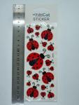 3D Ladybug Stickers for Kids' Fun Decor