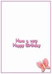 Upsy Daisy Pink Birthday Cards - In The Night Garden